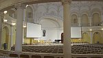 Der Saal des Wettbewerbs