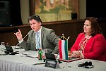 Szilveszter Ókovács und KS Éva Marton