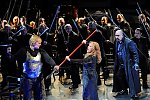 Siegfried, Brünnhilde und Hagen 2. Aufzug