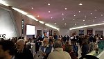 Aufbruch im Hauptfoyer