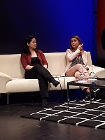 Yu Chen Lin und Stefania Bonfadelli