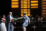 C. Bermingham als Siegfried und K. Gerstenberger als Brünnhilde, 2. Aufzug Götterdämmerung