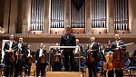 Der Herkulesaal mit dem Münchner Rundfunkorchester unter Andriy Yurkevych