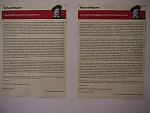 Ausstellungstexte in Englisch und Deutsch