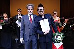 Junbum Lee bei der Preisübergabe