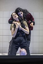 Herodias mit Salome kurz vor ihrem Ende
