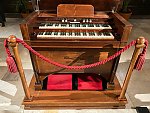 Harmonium, auf dem R. Wagner in Palermo den "Parsifal" zu Ende komponierte